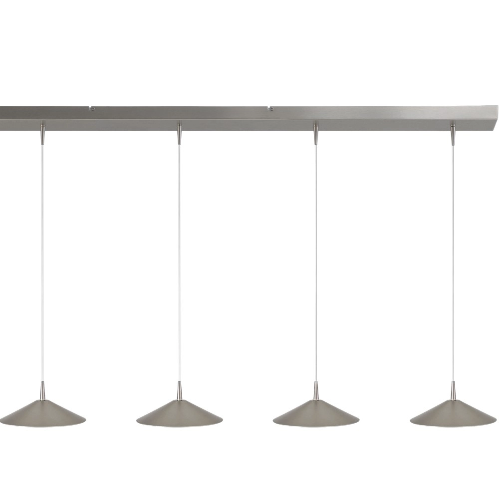 5-Licht Pendellampe Ceppo Nickel Ø 22 cm Masterlight 8718121358574
