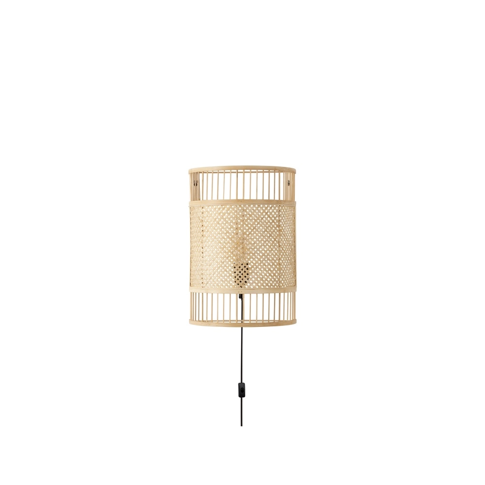Wandleuchte aus Bambus Pale mit Kabel Lyora 5212017465580
