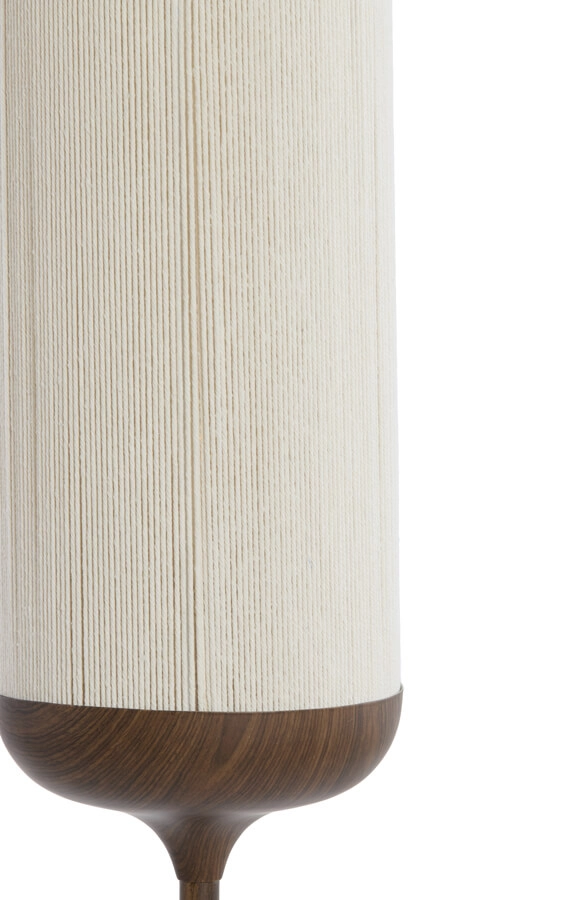 Stehlampe Dania dunkler Holzdruck Light & Living 8717807759551