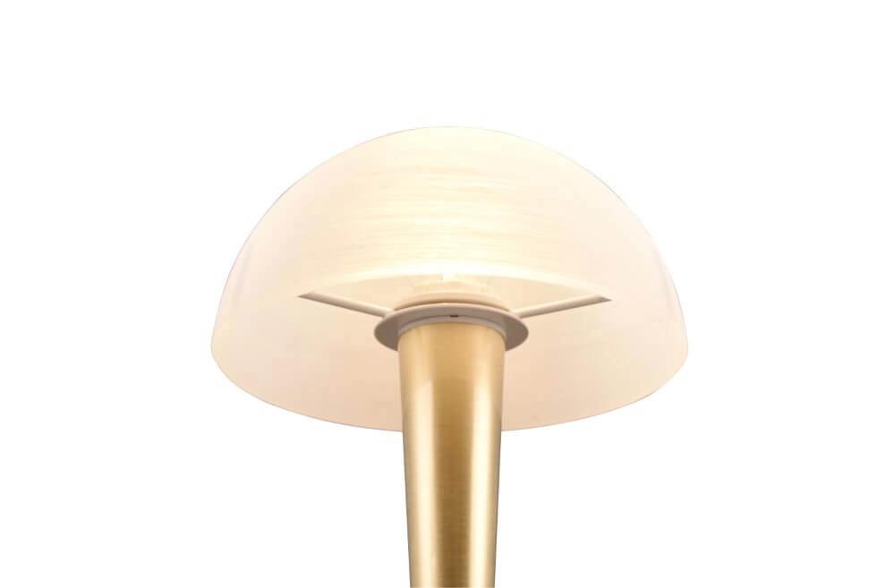 Goldene Tischlampe Canaria Design Trio 4017807574982