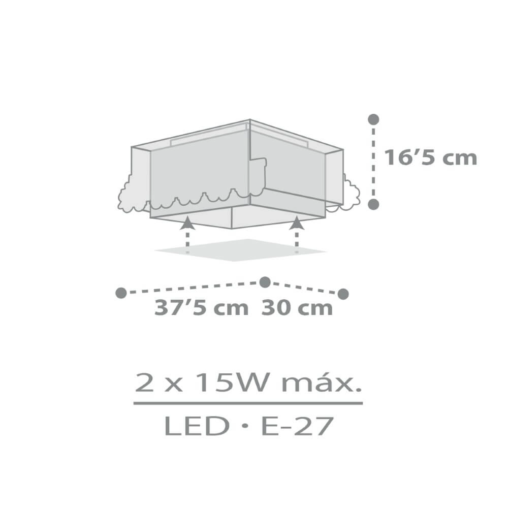 Deckenlampe mit Zug The Night Train Dalber 8420406003320