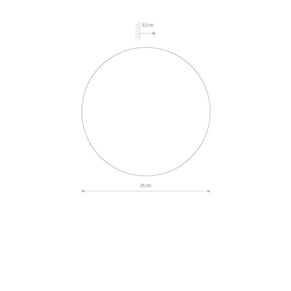 Wandleuchte Ring Timber M LED-Holz Lyora 5903139112901