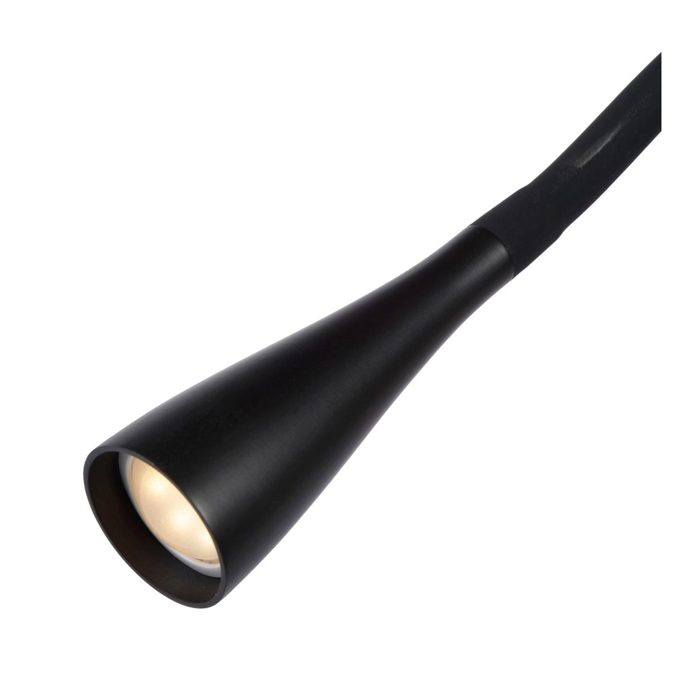 Schreibtischlampe Zozy 3-stufiges dimmbares Schwarz Lucide 5411212185822