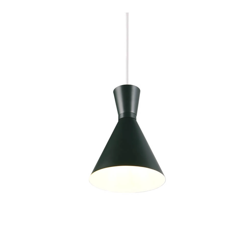 Design-Pendelleuchte Enzo Dunkelgrün Trio 4017807633979