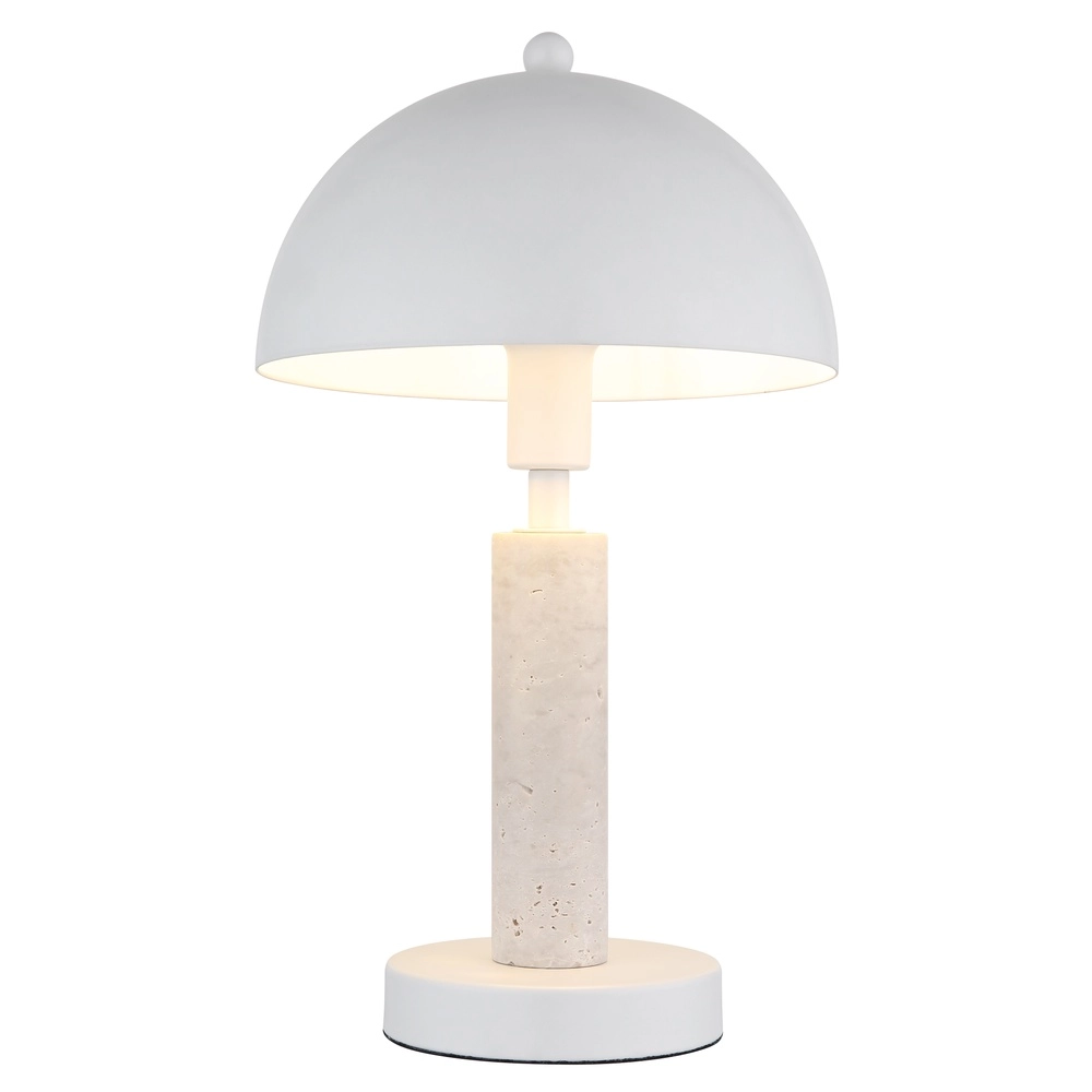 Tischlampe Janie Weiß