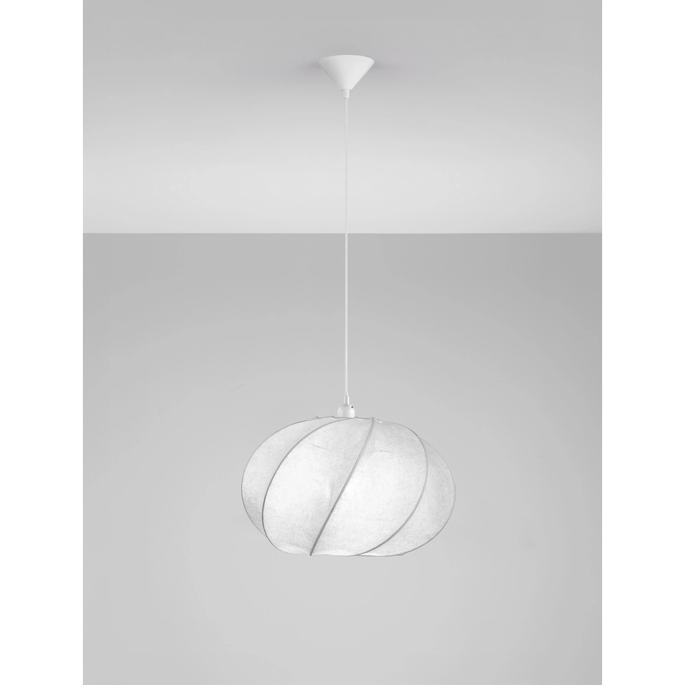 Pendelleuchte Bora weiß Ø 45cm Lyora 5212017477453