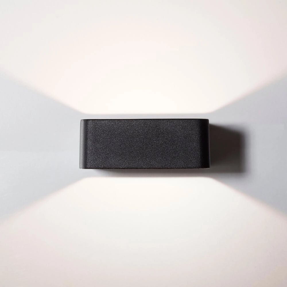 Wandlampe Golda 12cm schwarz Brilliant 4004353349256