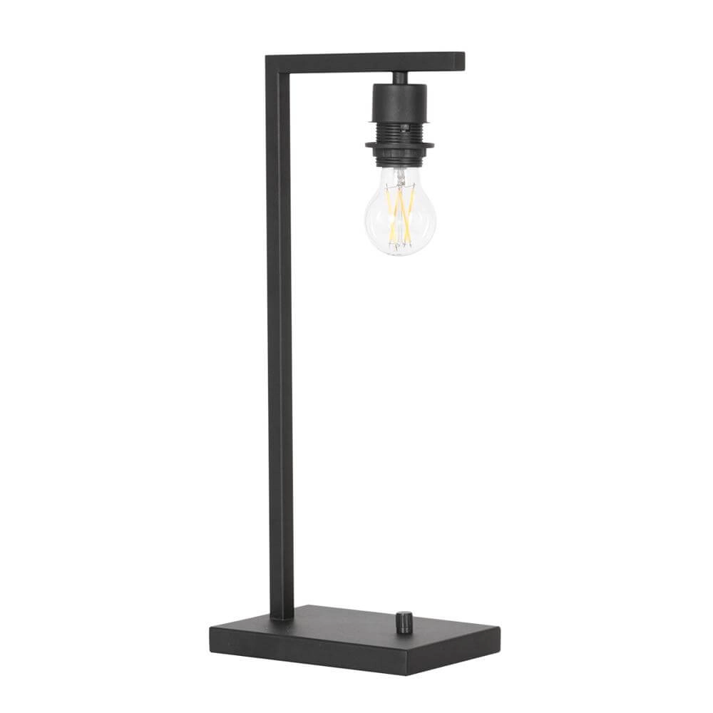 Tischlampe Stang mit Dimmer und Bambusschirm Steinhauer 8712746172140