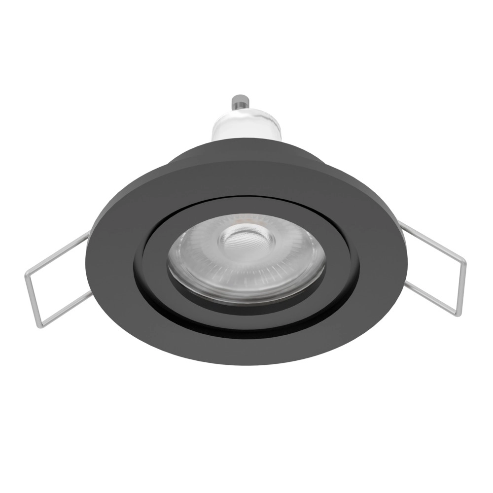 Einbaustrahler Barranco schwarz Ø 8,4cm IP44 - 4000K