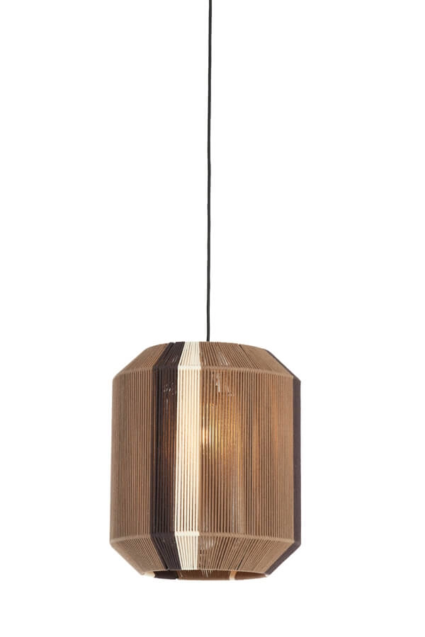 Pendelleuchte Kozana braun Ø 36cm