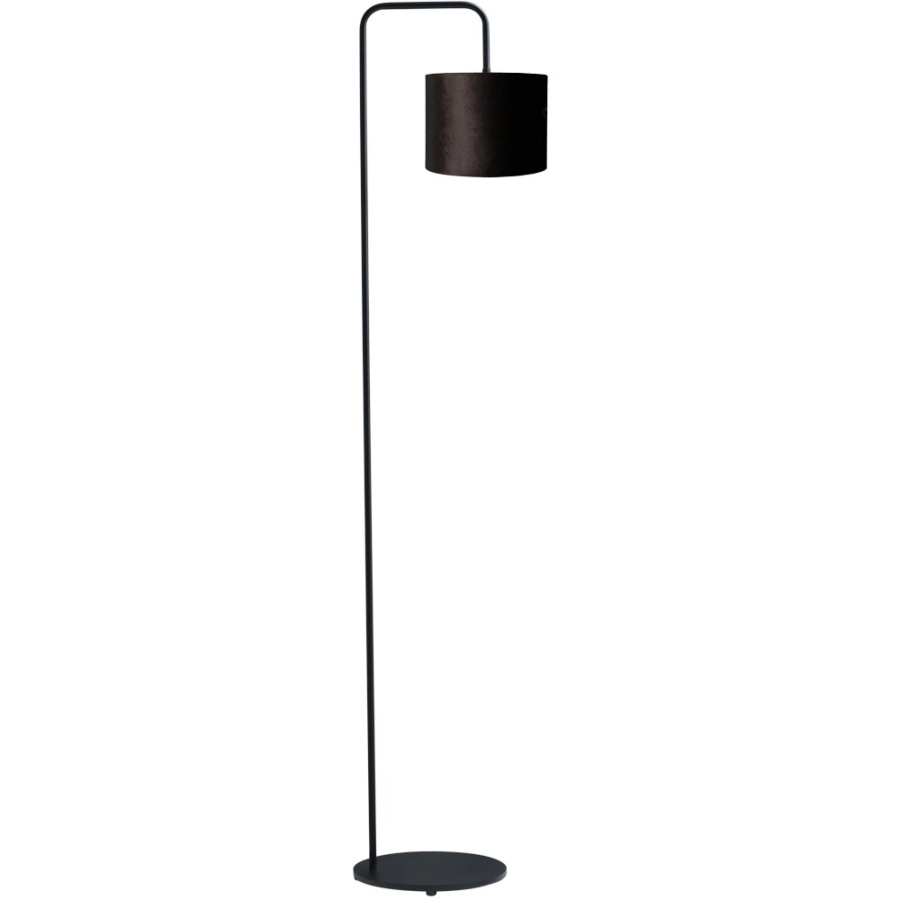 Stehtischlampe Venus 152cm mit schwarzem Lampenschirm