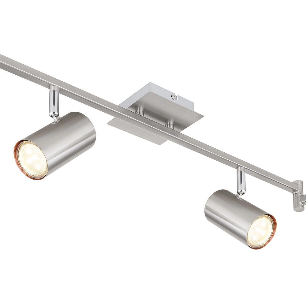 Deckenlampe Robby 6-Licht Nickel Globo 9007371425853