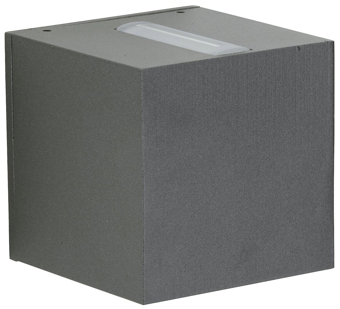 Quadratische LED-Wandleuchte Lino 10,5 cm Anthrazit Albert 4007235223712