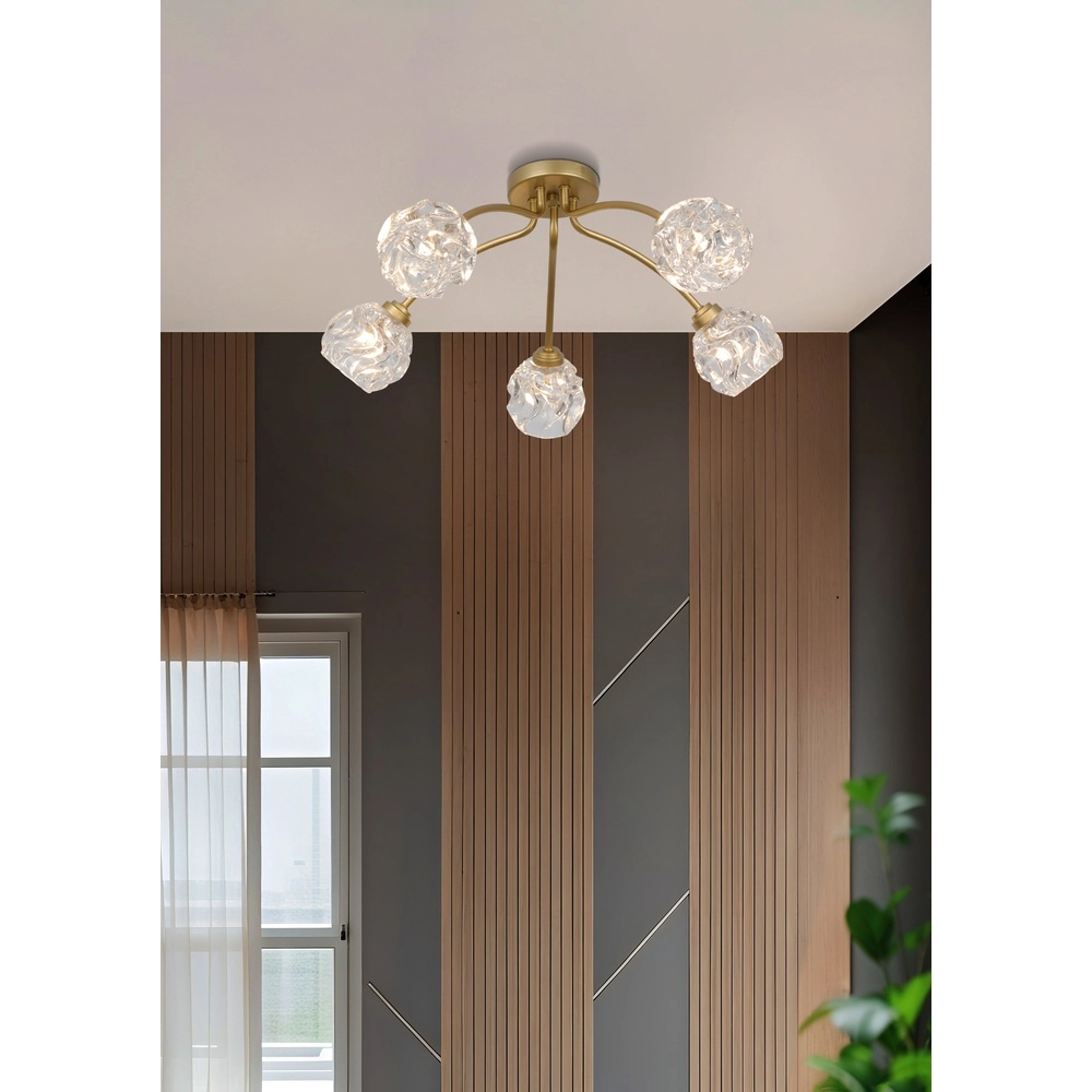 Deckenlampe Astral Gold 5-flammig Searchlight 5053423303970