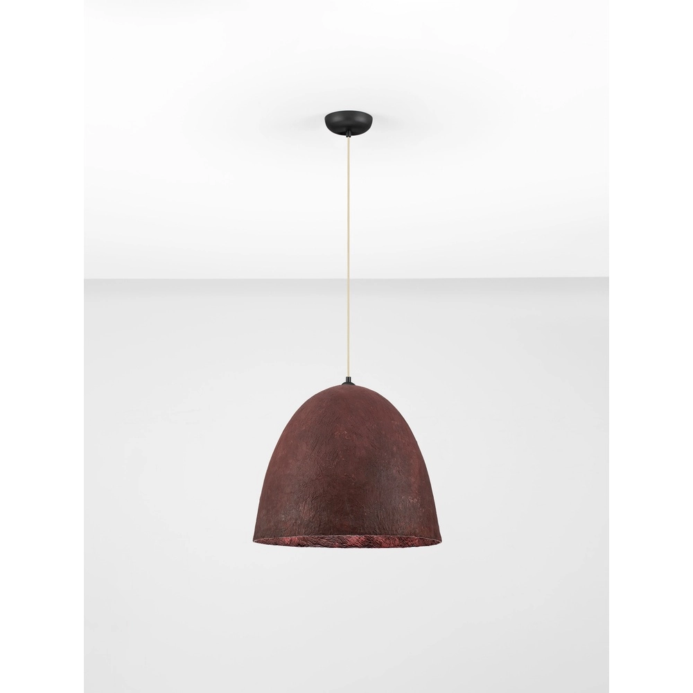 Pendelleuchte Solis rot Ø 50cm Lyora 5212017477859