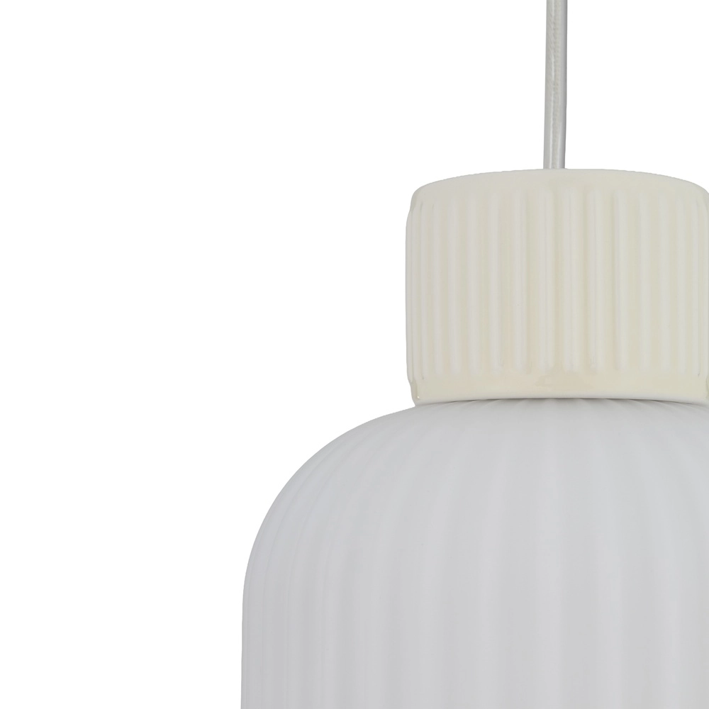 Pendellampe Aurora sandbraun Ø 14 cm Lyora 5903139119689