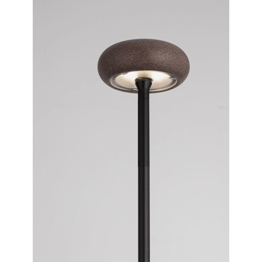 Gartenlampe Cami 80 cm brauner Stein Lyora 5212063504516