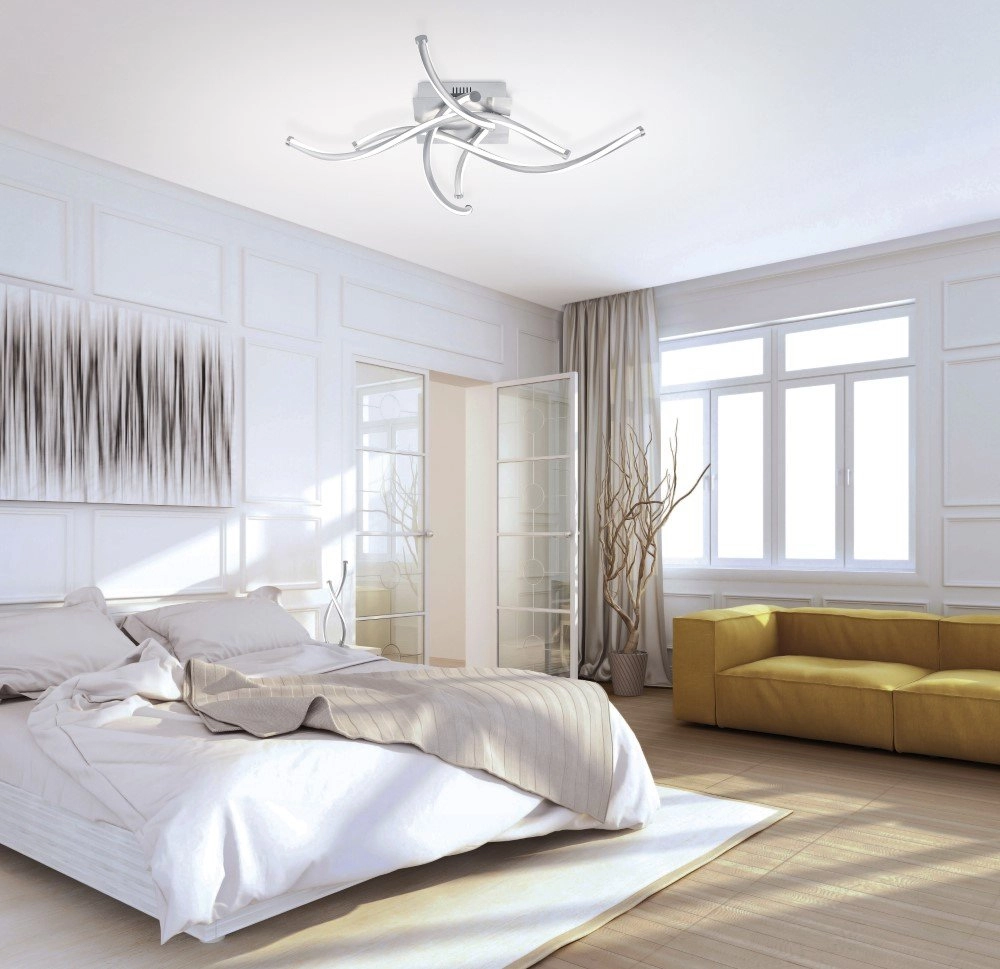Deckenleuchte Q-Malina 4x12,5W - 2700-5000K Metallic-Grau Paul Neuhaus 4012248324677