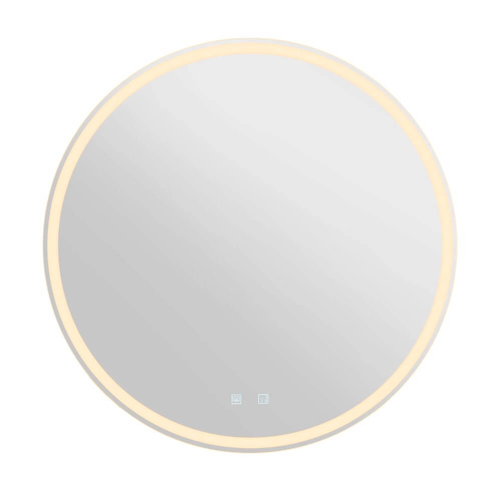 Spiegelwandleuchte Trukko Chrom – Ø 80 cm SLV 4024163274777