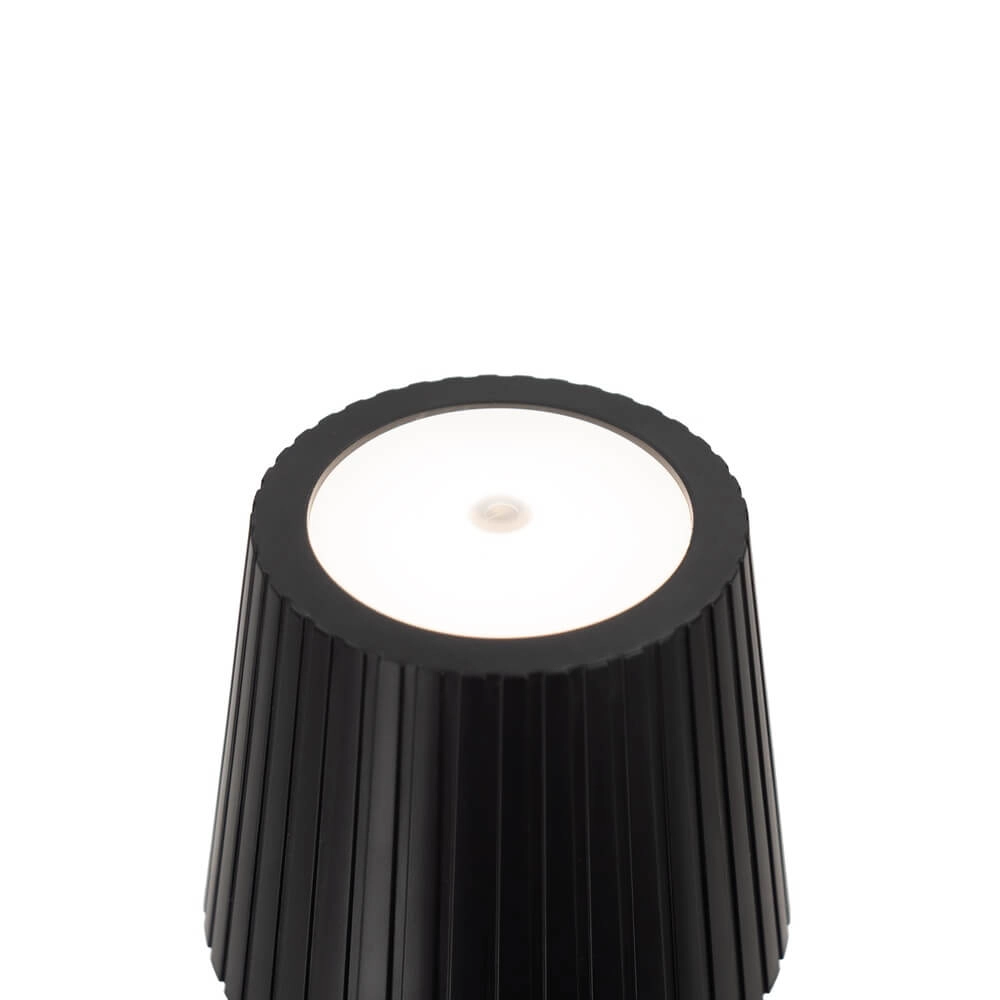 Schwarze Tischleuchte Cabozo Wiederaufladbar Eglo 9002759757946
