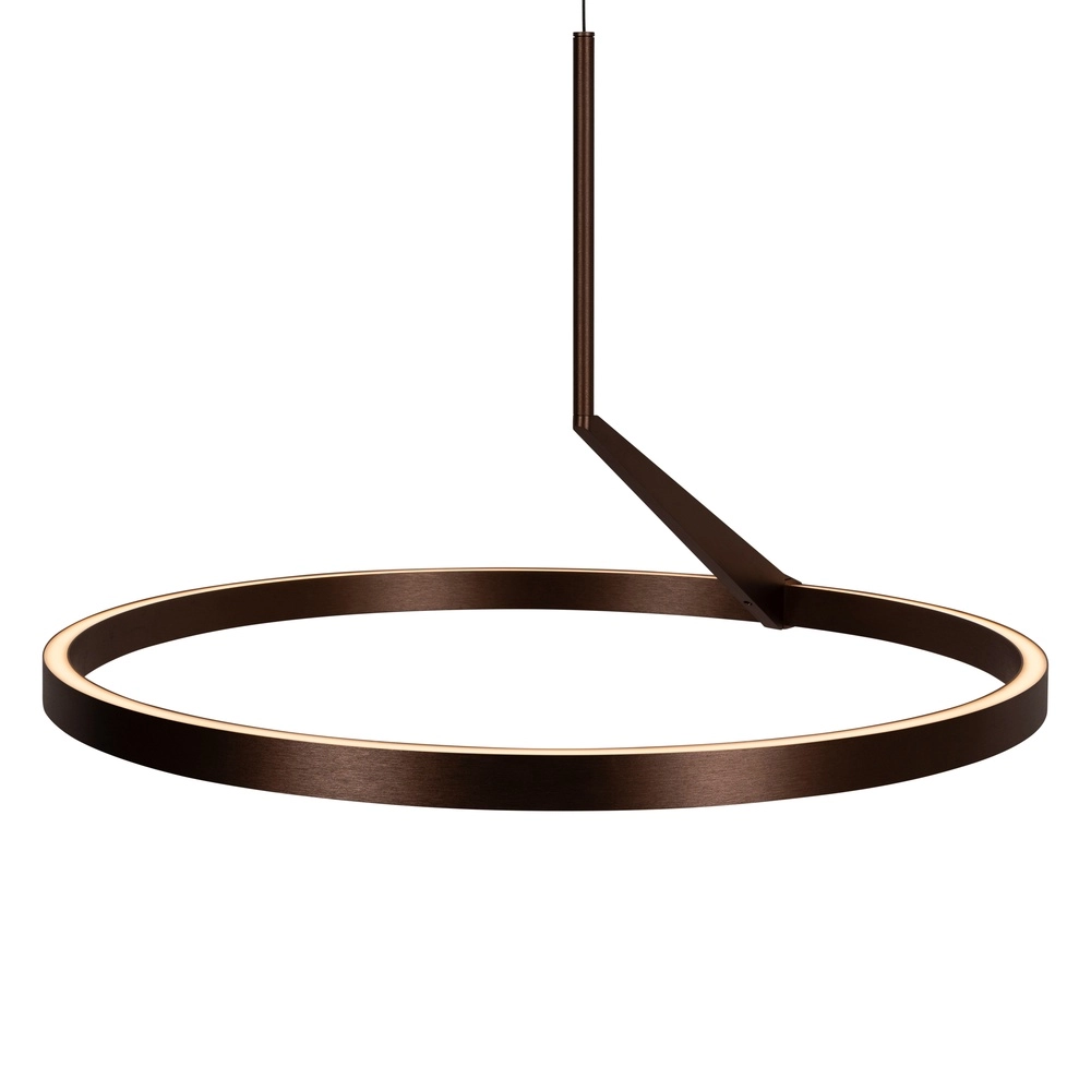 Elegante LED-Pendelleuchte Applause Kupferrot – Ø 60cm Premium by Lucide 5411212221834