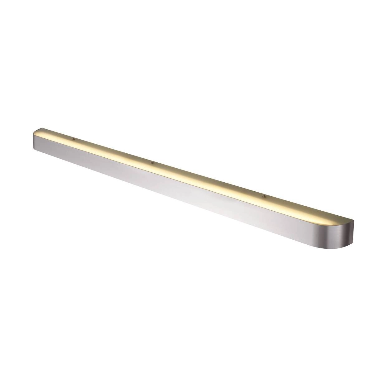Lampe Arlina 128 cm nach oben - Down metal Grey