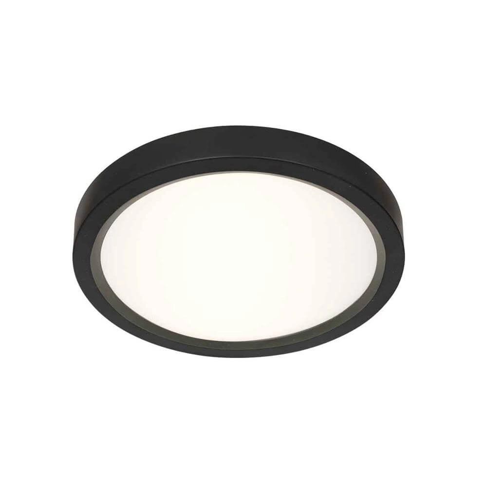 Schwarze Deckenleuchte Walcie Ø 20cm Steinhauer 8712746176575