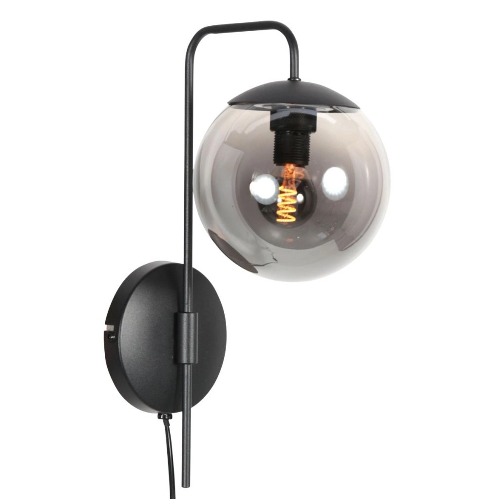 Wandlampe Bollique Schwarz Steinhauer 8712746184716
