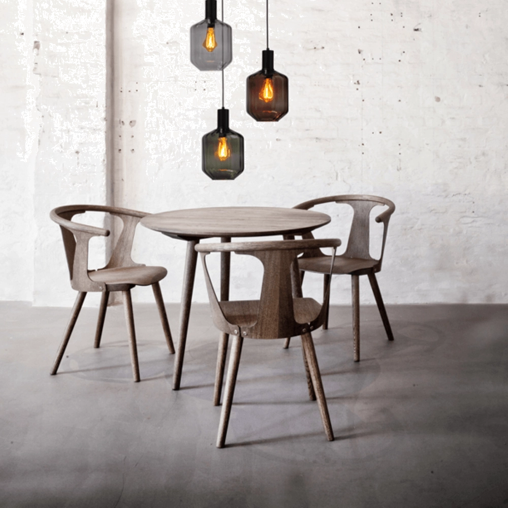 3-flammige Loft-Hängelampe - Schwarz - Porto mit Jagger-Brille Masterlight 8718121270968