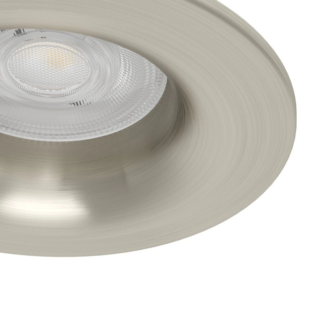 Einbaustrahler Salabate nickel Ø 8,8cm IP65 Eglo 9008606358878