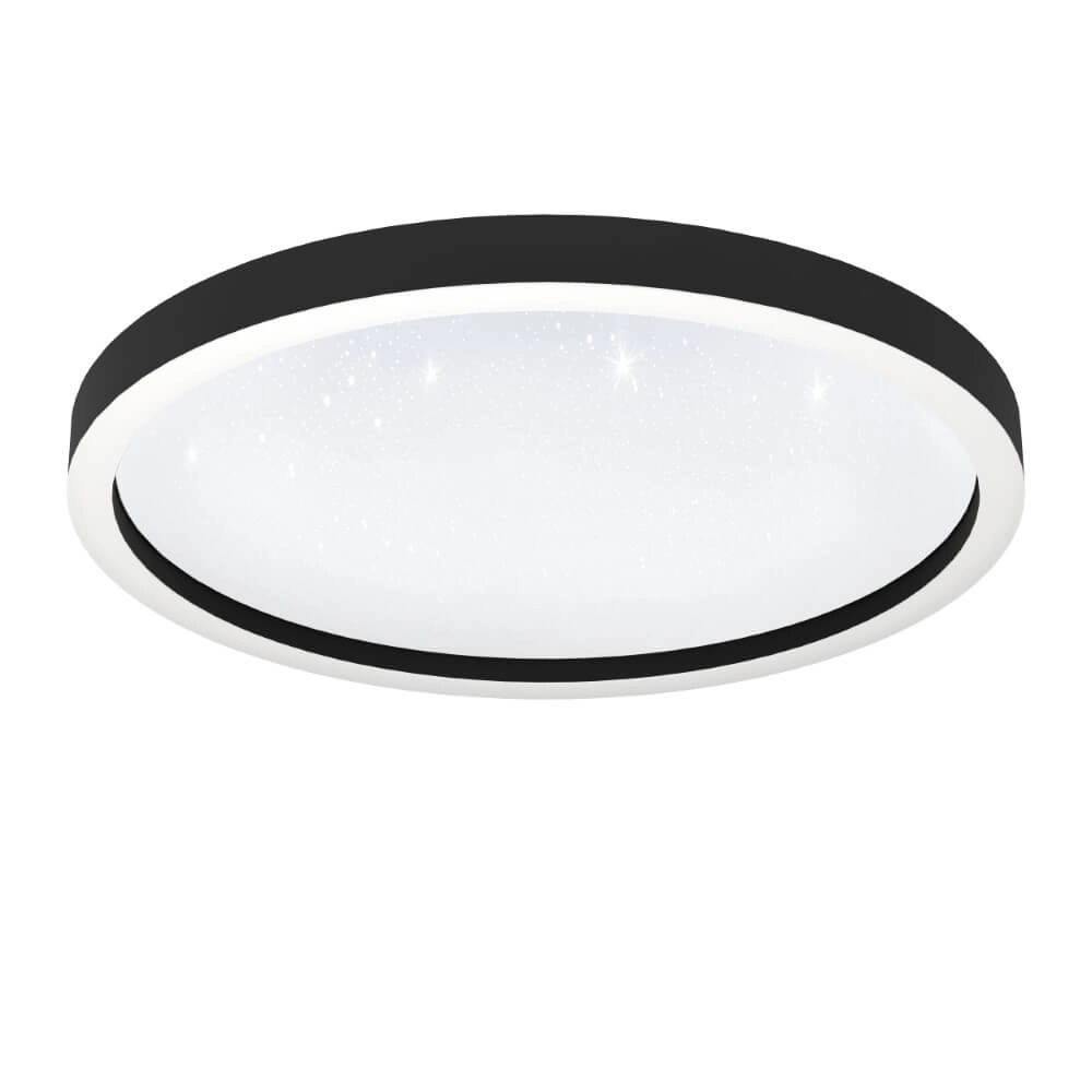 Deckenlampe Zigbee Montemorelos-Z Ø 57cm schwarz Eglo 9008606243846