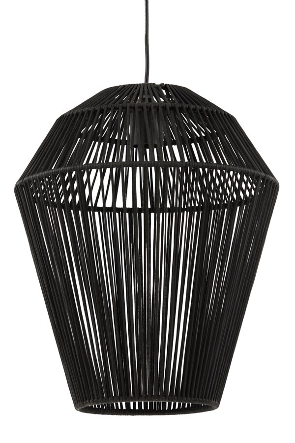 Böhmische Pendelleuchte Deya schwarz Ø 45cm Light & Living 8717807681166
