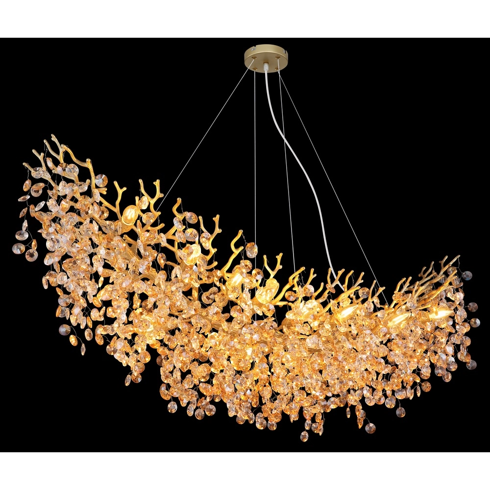 Pendellampe Queena Gold 150 cm Globo 9007371522705