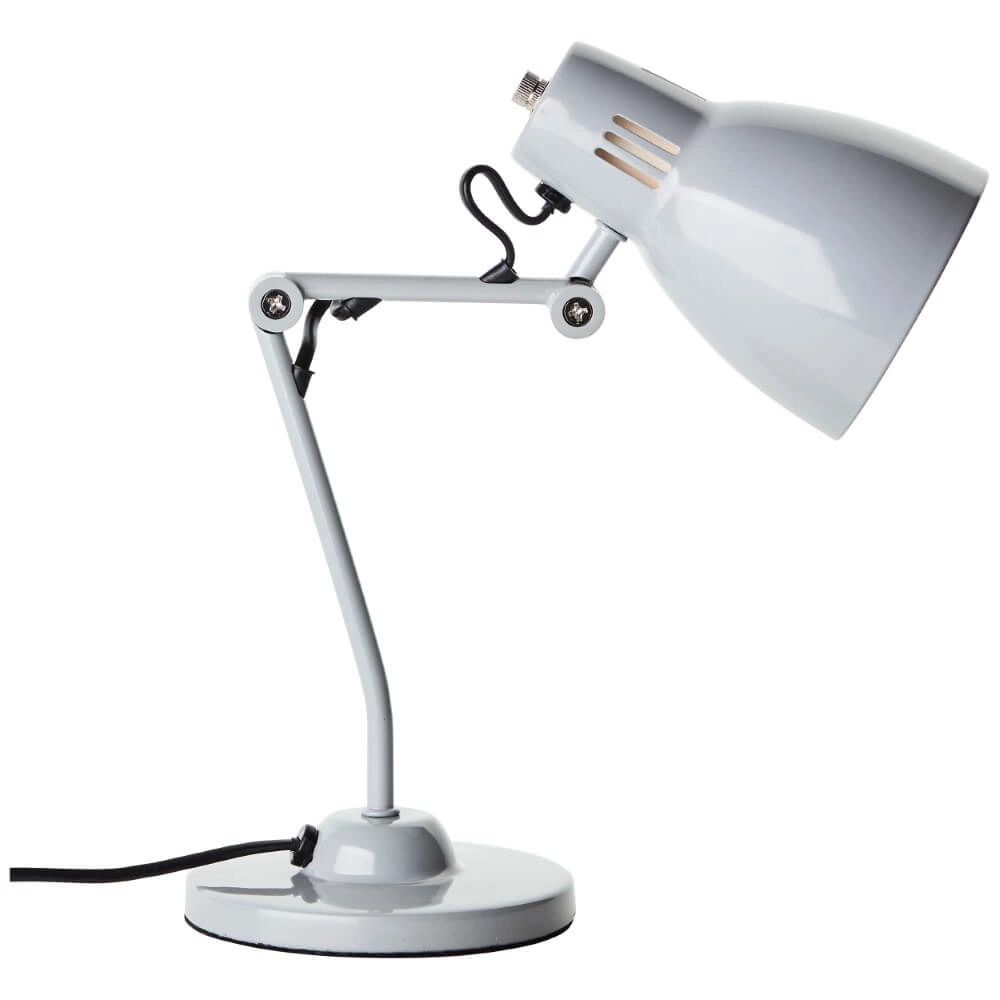 Tischlampe Bailie grau Brilliant 4004353412417