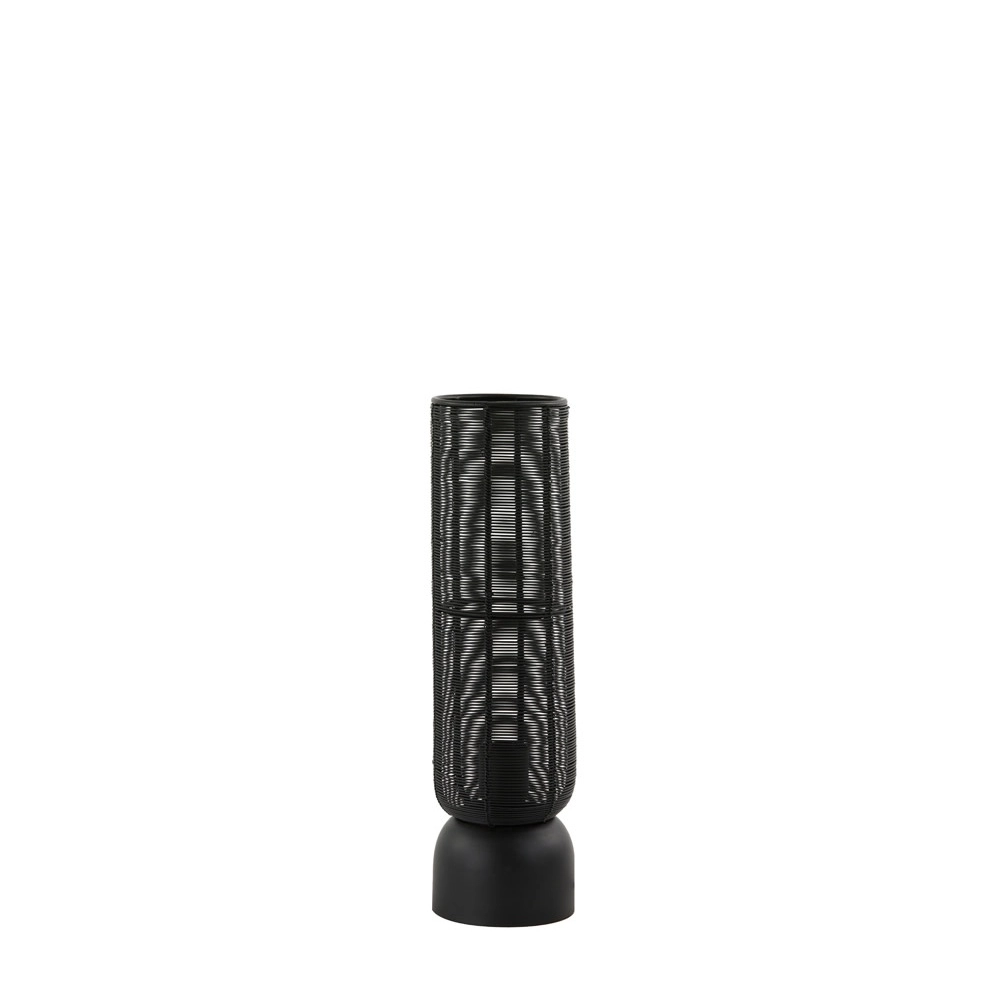 Tischlampe Lezuza Ø 11 cm schwarz Light & Living 8717807659875