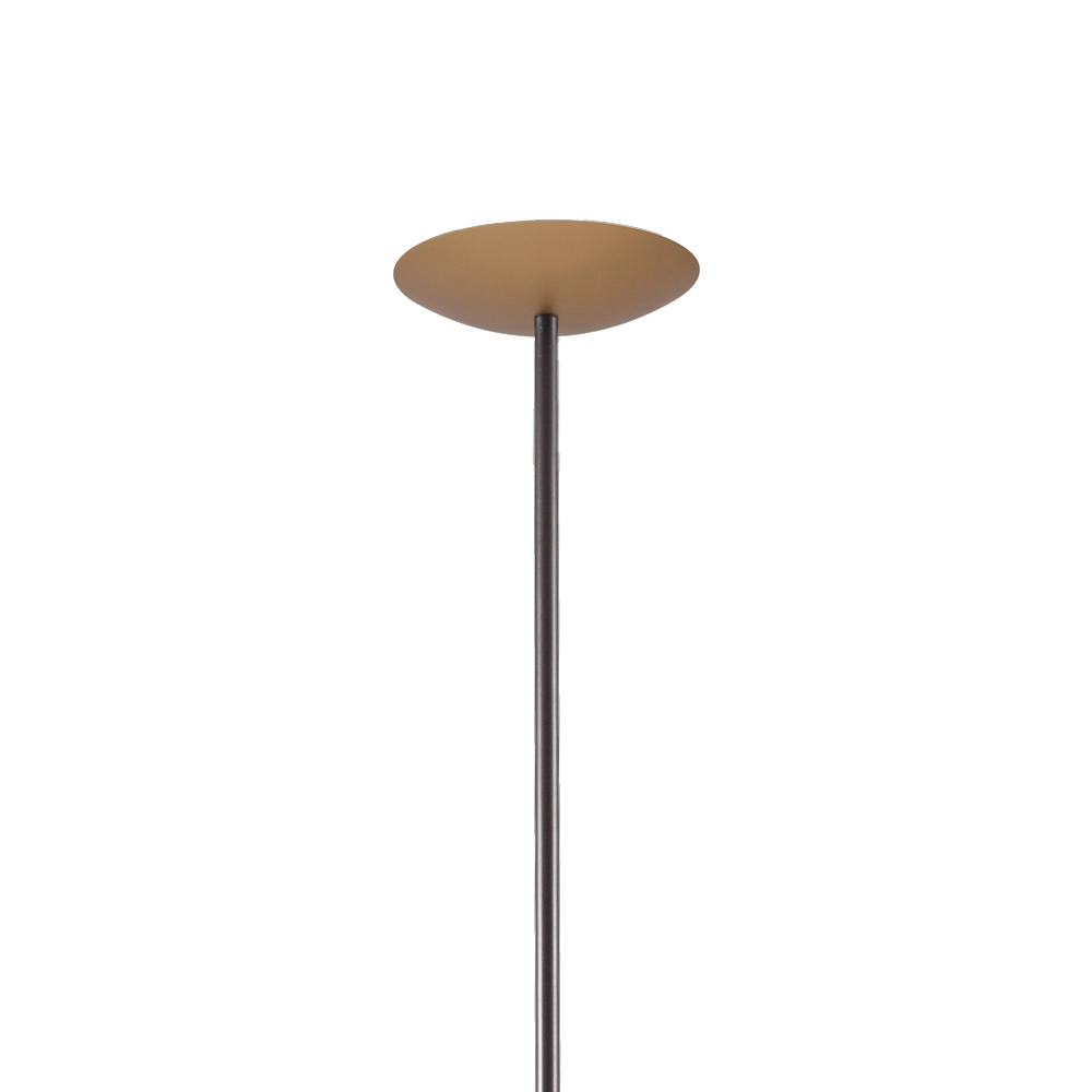 Design-Stehlampe Scala schwarz mit goldener Ø 20 cm Masterlight 8718121296494