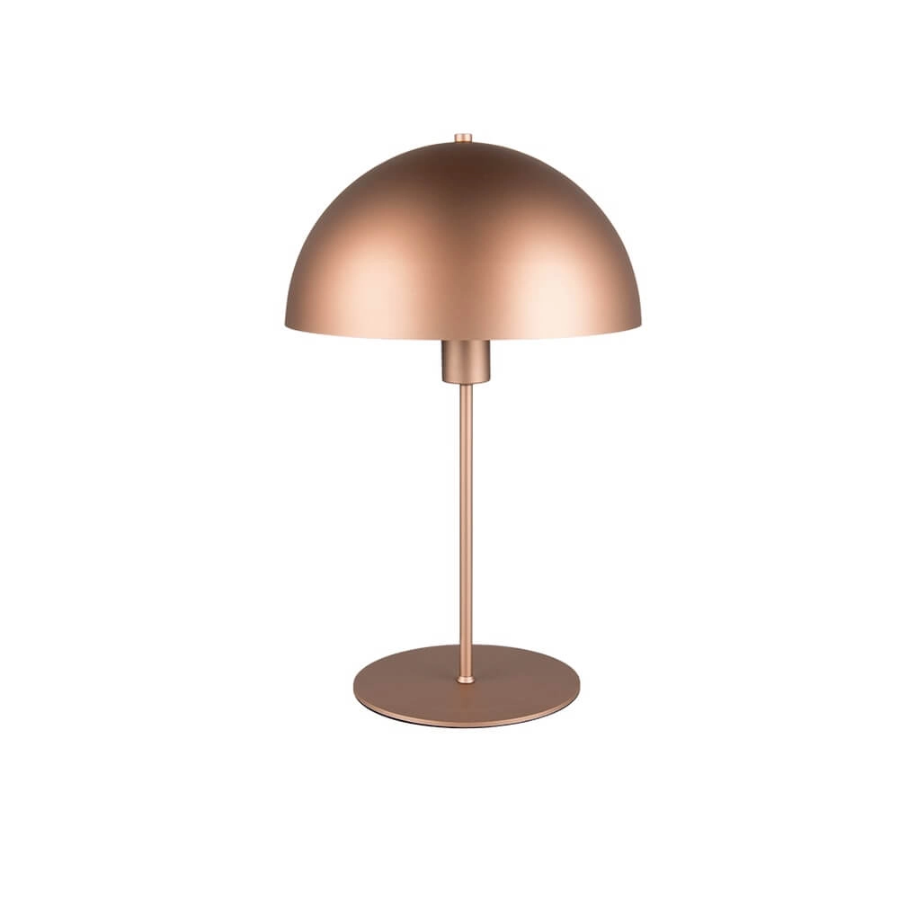 Design-Tischleuchte Nola kaffeebraun Ø 30cm Trio 4017807633948