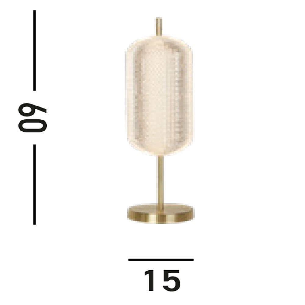 Tischlampe Capsule Entwurf Searchlight 5053423273204