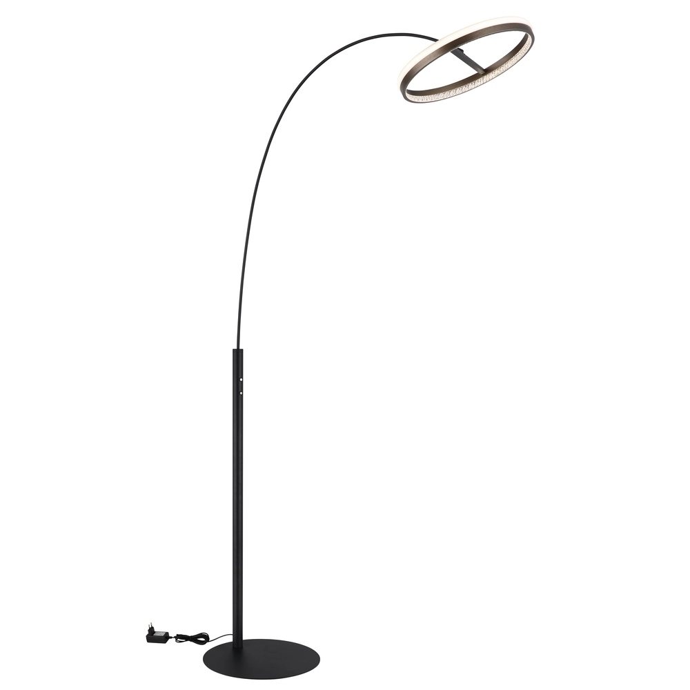 Design-Bogenlampe Della Schwarz Globo 9007371465743