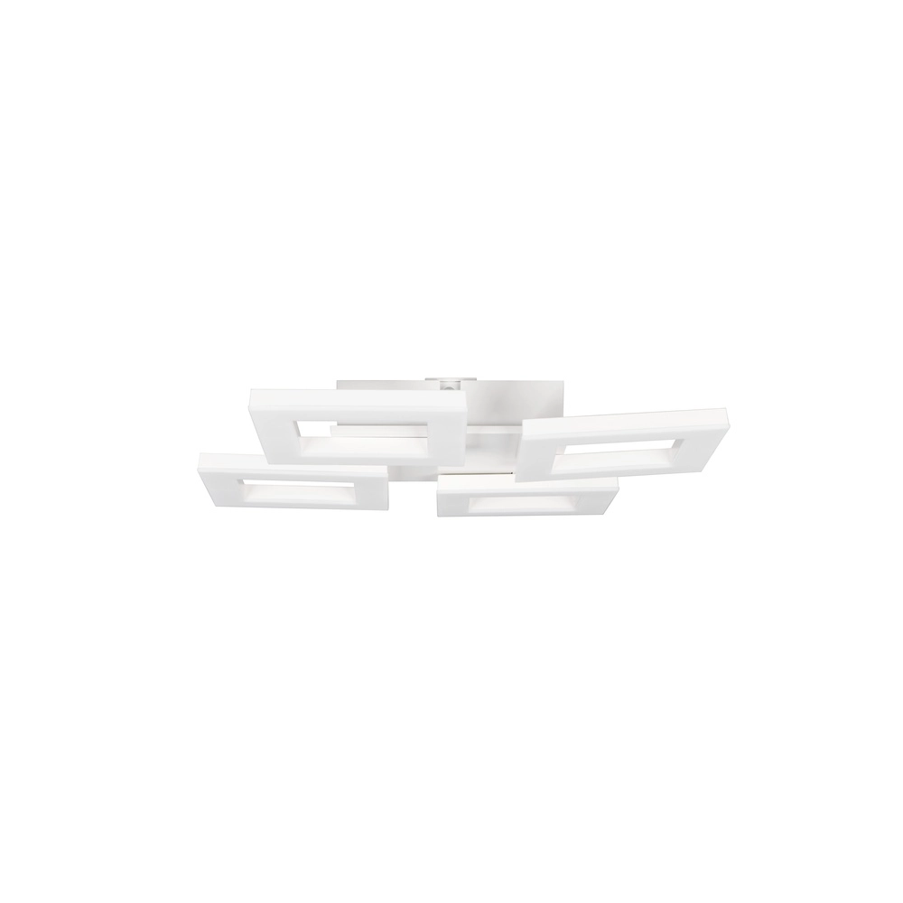 Design-Deckenlampe Cemi Weißes Quadrat Trio 4017807704327