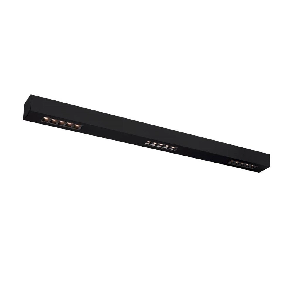 Deckenleuchte Q-Line 100 cm – 3000 K Schwarz