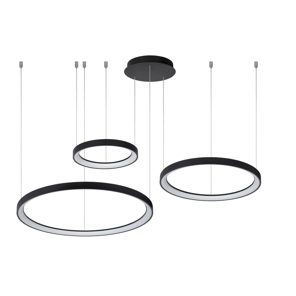 Schwarze Pendellampe Vidal Konstruktion Premium by Lucide 5411212460950