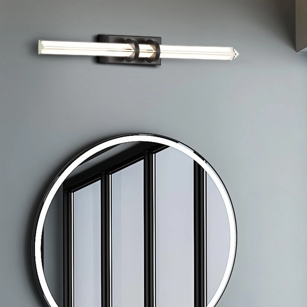 Design-Wandleuchte Parma schwarz Searchlight 5053423273372