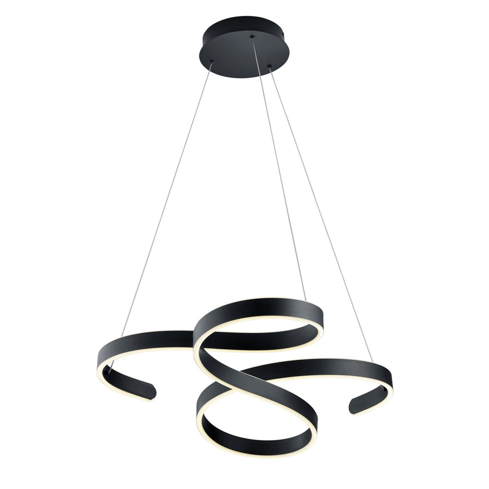 Hängelampe Francis Ø 72 cm - Anthrazit Trio 4017807445343