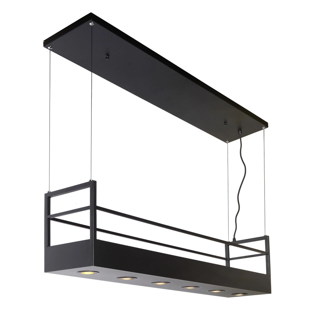 Schwarze Pendellampe Miravelle Konstruktion Lucide 5411212211439