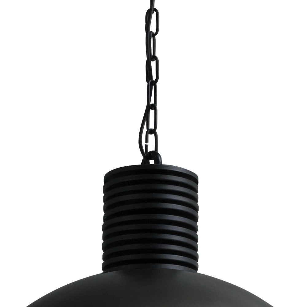 Schwarze Industrielampe Industria Gunmetal 60 Masterlight 8718121149462