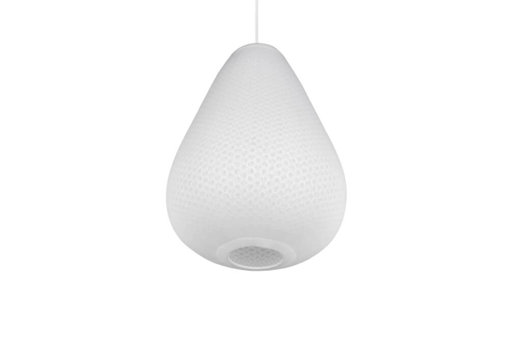 Weiße Design-Pendelleuchte Janine Ø 48cm Trio 4017807637663