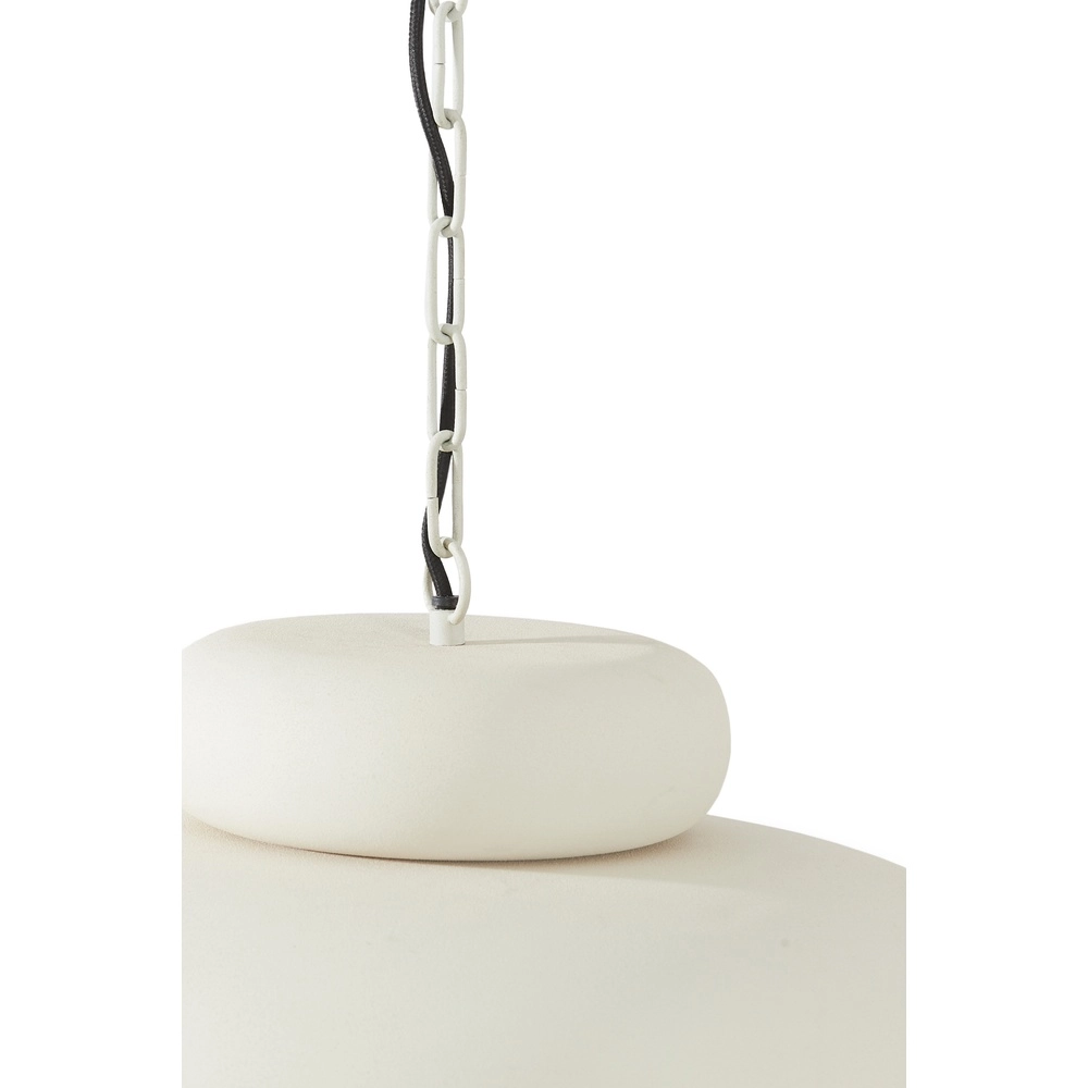 Pendellampe Neiva Ø 46cm - cremefarben - 1x E27 Light & Living 8717807807924