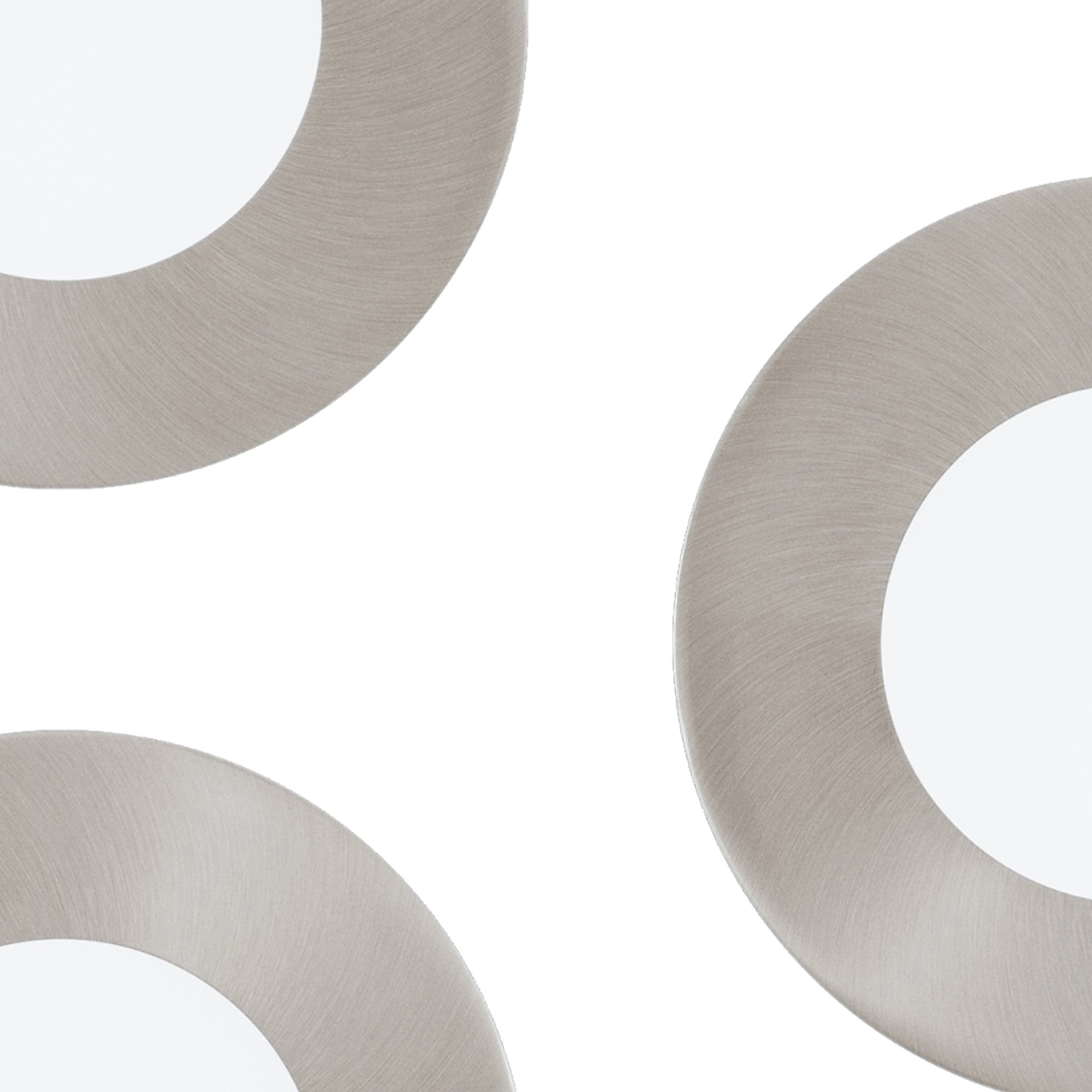 Einbaustrahler Fueva-C Set mit 3 x 8,5 cm Metallgrau Eglo 9002759328825