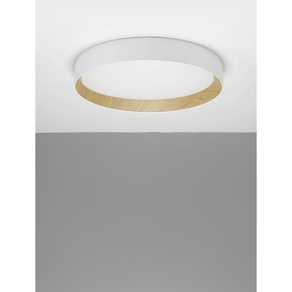 Deckenlampe Stake weiß Ø 60cm Lyora 5212017445940